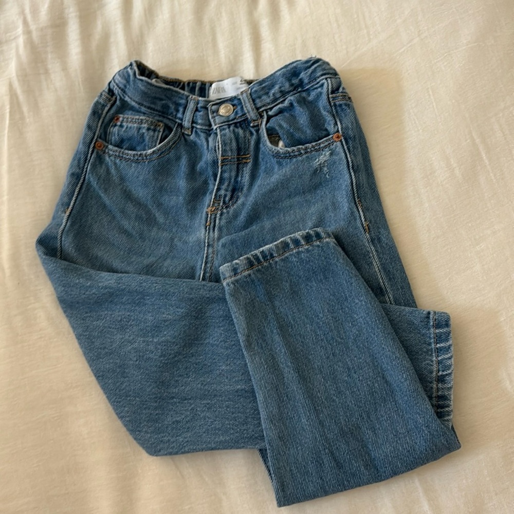 Zara girls 4-5T “mom” jeans